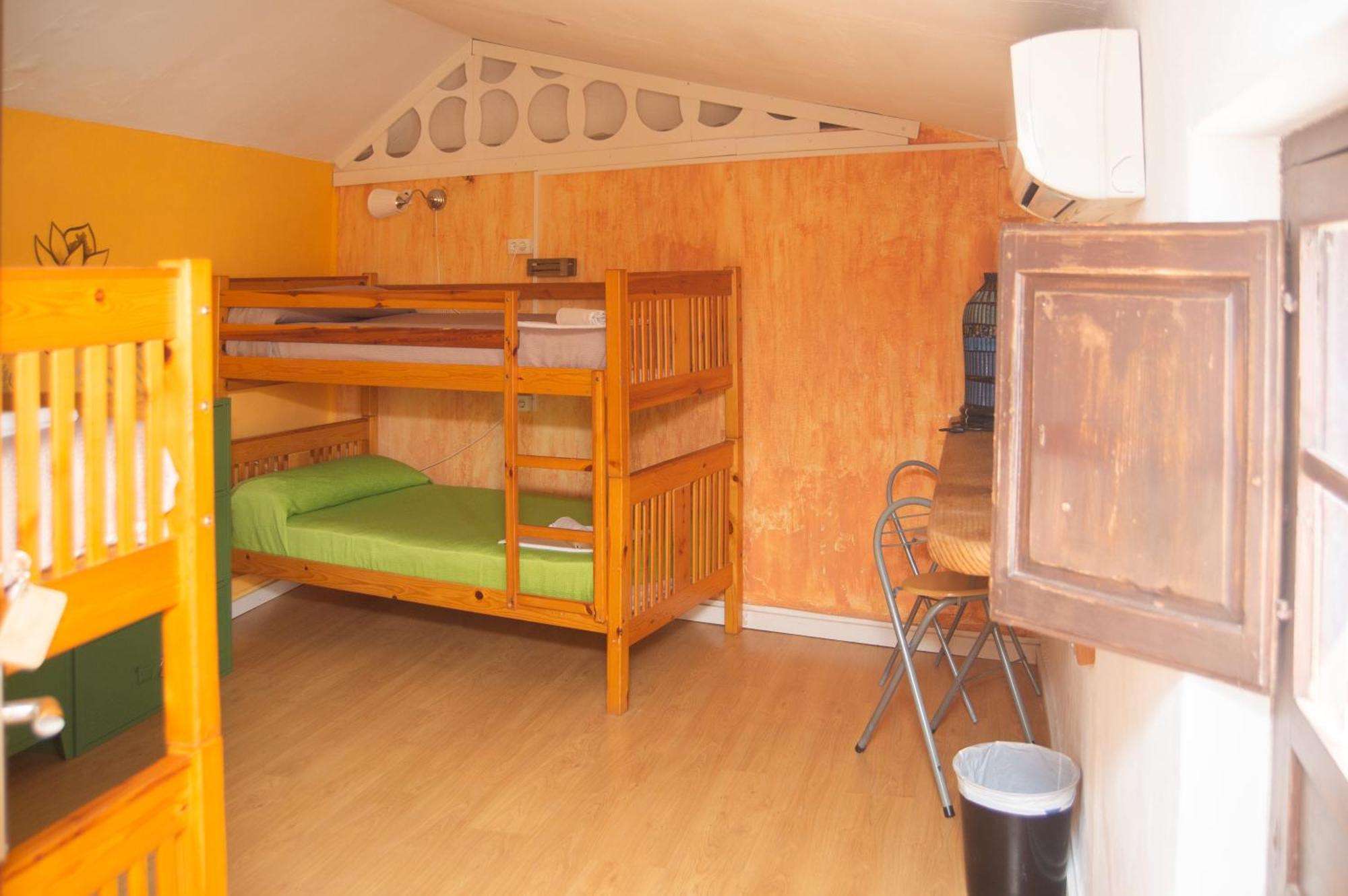 Single Bed 4-Bed Female Dormitory Room